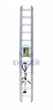 Лестница алюминиевая трехсекционная ВИХРЬ ЛА 3х12